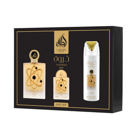 Trawah Gold Gift Set by Lattafa Pride